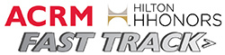 Click to Learn About the ACRM / Hilton Honors Fast Track to Gold Program